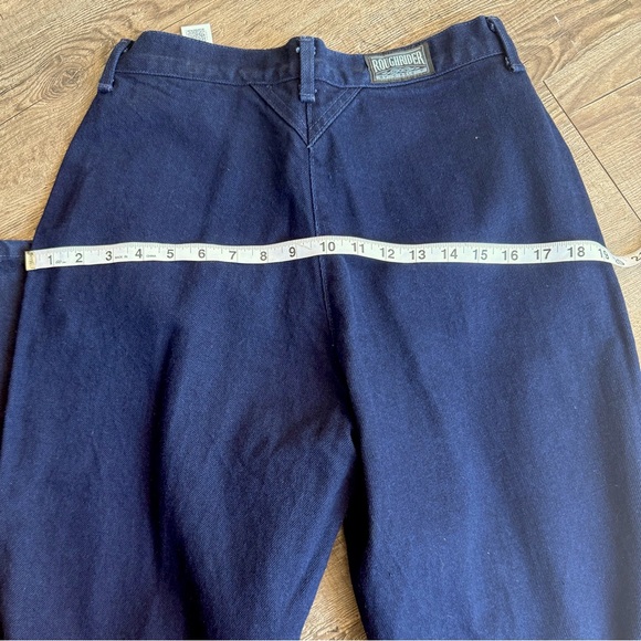 Vintage Roughrider Jeans High Waisted Bareback Western Made in USA Size 11/12 - Picture 5 of 5